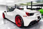 Ferrari 488 Spider on Red Forgiato Wheels (TEC 2.4) 2019 года